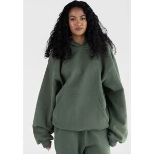 NEW Unisex Comfrt Minimalist XL Hoodie and XL Jogger Sweatpants in Forest Green